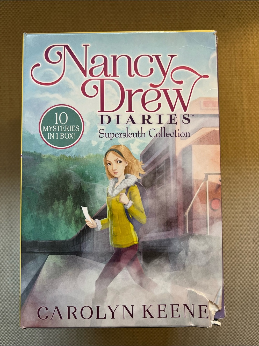 Nancy Drew Diaries Supersleuth Collection - Yellow Accent Cover